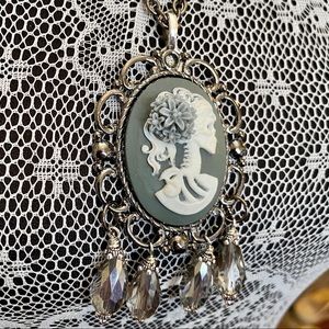 Lolita Skeleton Cameo Necklace